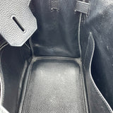 エルメス HERMES バーキン30 □L刻印 ブラック SV金具 トゴ レディース ハンドバッグ