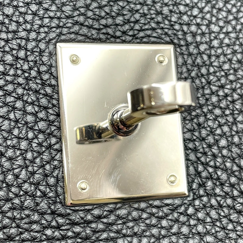 エルメス HERMES バーキン30 □L刻印 ブラック SV金具 トゴ レディース ハンドバッグ