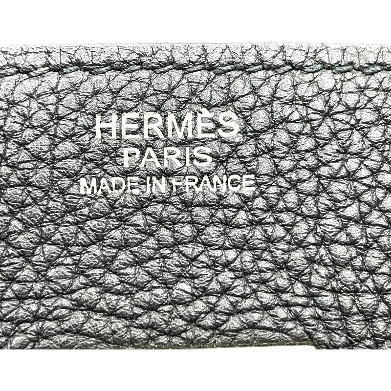 エルメス HERMES バーキン30 □L刻印 ブラック SV金具 トゴ レディース ハンドバッグ