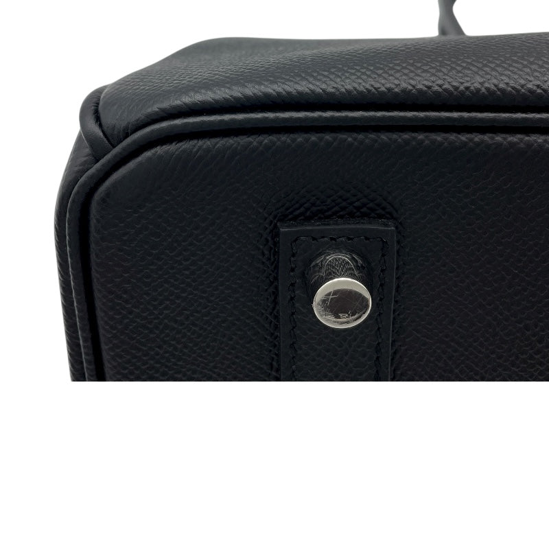 エルメス HERMES バーキン35 R刻印 ブラック SV金具 エプソン レディース ハンドバッグ