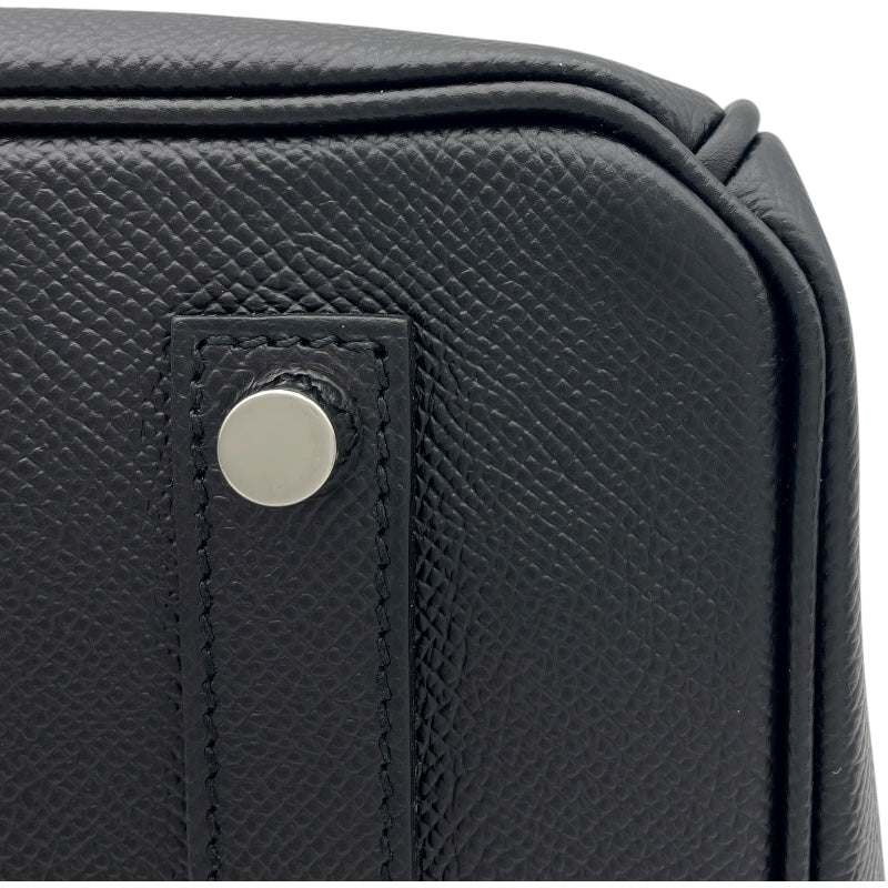 エルメス HERMES バーキン35 R刻印 ブラック SV金具 エプソン レディース ハンドバッグ