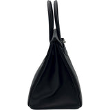 エルメス HERMES バーキン35 R刻印 ブラック SV金具 エプソン レディース ハンドバッグ