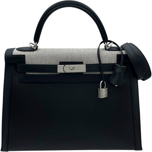 エルメス HERMES ケリー32 外縫い Z刻 ブラック SV金具 アッシュベルリンヌ・スイフト レディース ショルダーバッグ エルメス HERMES ケリー32 外縫い Z刻 ブラック SV金具 アッシュ