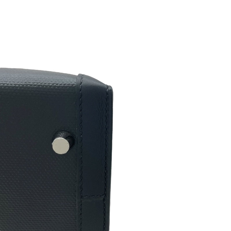 エルメス HERMES ケリー32 外縫い Z刻 ブラック SV金具 アッシュベルリンヌ・スイフト レディース ショルダーバッグ