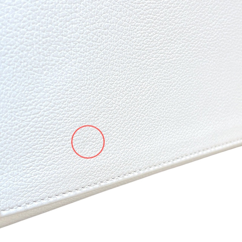 エルメス HERMES ケリー28 内縫い U刻印 ホワイト/ゴールド金具 エヴァーカラー レディース ショルダーバッグ