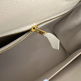 エルメス HERMES ケリー28 内縫い U刻印 ホワイト/ゴールド金具 エヴァーカラー レディース ショルダーバッグ
