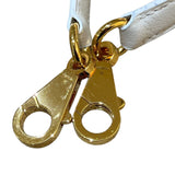 エルメス HERMES ケリー28 内縫い U刻印 ホワイト/ゴールド金具 エヴァーカラー レディース ショルダーバッグ