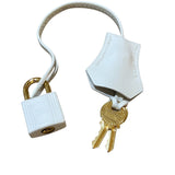 エルメス HERMES ケリー28 内縫い U刻印 ホワイト/ゴールド金具 エヴァーカラー レディース ショルダーバッグ