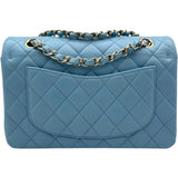 シャネル CHANEL マトラッセ23 A01113 ライトブルー GD金具 キャビア レディース ショルダーバッグ