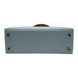 エルメス HERMES ケリー25 外縫い トリコロール U刻 ブルーブリュム・ヴェール SV金具 エプソン レディース ハンドバッグ