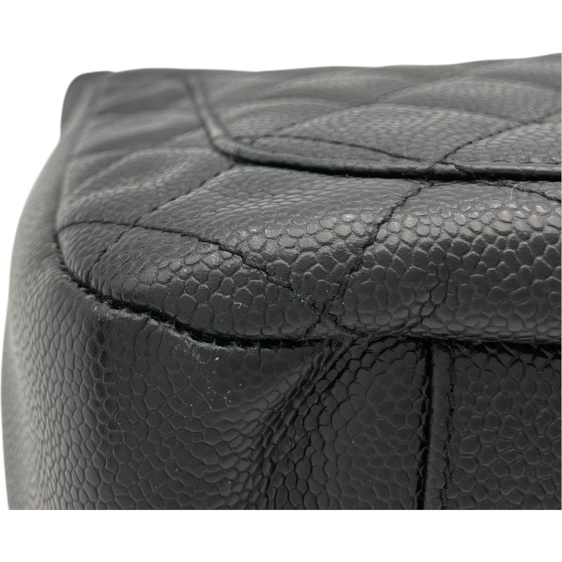 シャネル CHANEL マトラッセ ワンショルダー A20993 7番台 ブラック ゴールド金具 キャビアスキン レディース ショルダーバッグ