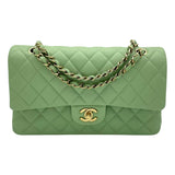 シャネル CHANEL マトラッセ25 AO1112 ミントグリーン SV金具 キャビアスキン レディース ショルダーバッグ