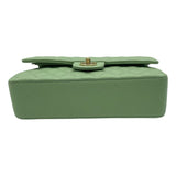 シャネル CHANEL マトラッセ25 AO1112 ミントグリーン SV金具 キャビアスキン レディース ショルダーバッグ