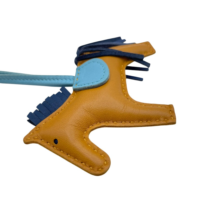 エルメス HERMES ロデオPM A刻 サブレxセレステxブルーサフィール アニョーミロ レディース チャーム