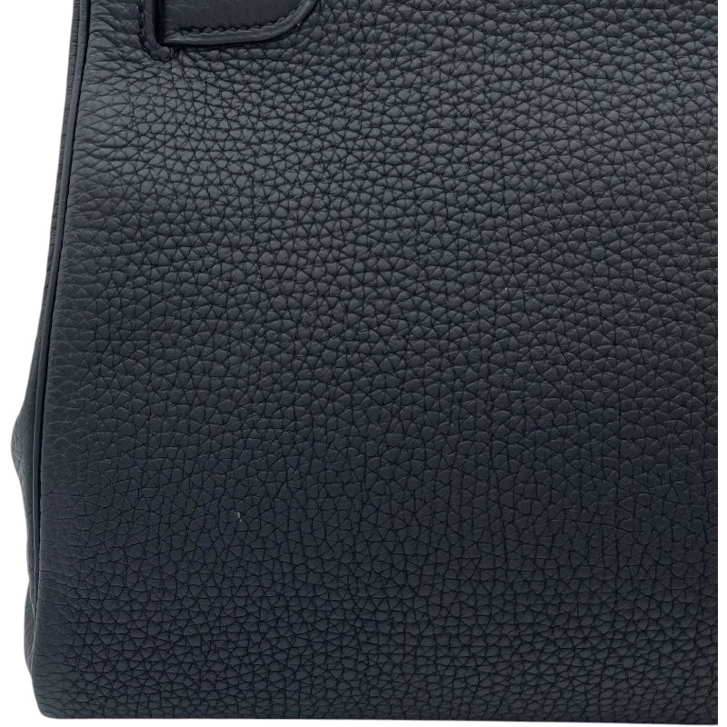 エルメス HERMES ケリー28 内縫い D刻印 ブラック GD金具 トゴ レディース ショルダーバッグ