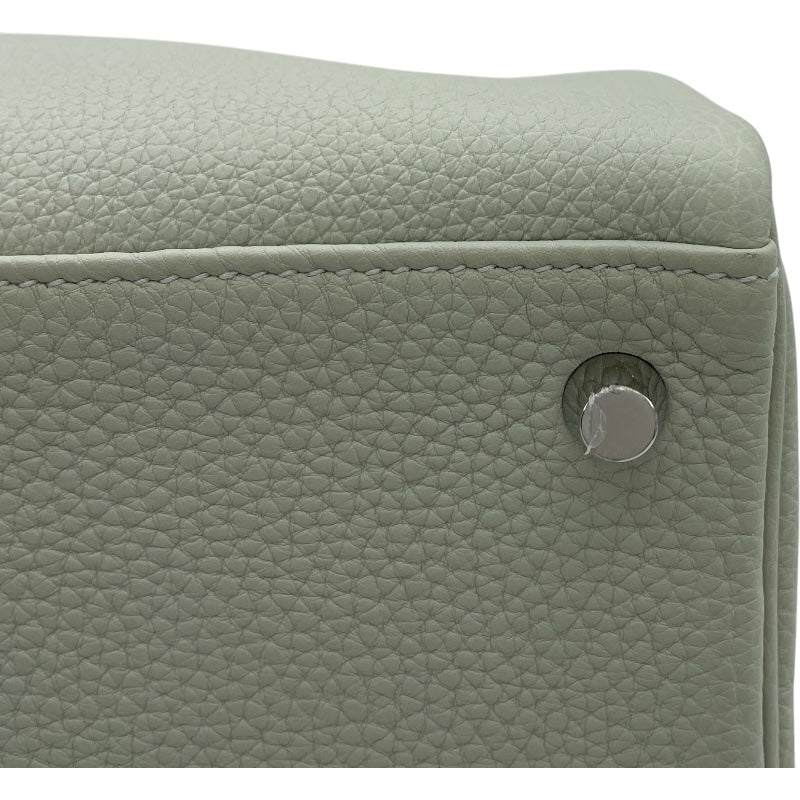 エルメス HERMES ケリー28 内縫い W刻 グリネヴェ SV金具 トゴ レディース ショルダーバッグ