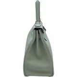 エルメス HERMES ケリー28 内縫い W刻 グリネヴェ SV金具 トゴ レディース ショルダーバッグ