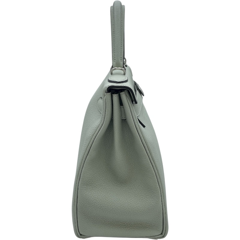 エルメス HERMES ケリー28 内縫い W刻 グリネヴェ SV金具 トゴ レディース ショルダーバッグ