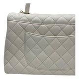 シャネル CHANEL ココハンドル29 A92991 ホワイト GD金具 キャビアスキン レディース ハンドバッグ