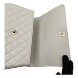 シャネル CHANEL ココハンドル29 A92991 ホワイト GD金具 キャビアスキン レディース ハンドバッグ