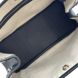 エルメス HERMES ガーデンパーティTPM Z刻 ブラック シルバー金具 ネゴンダ レディース ハンドバッグ