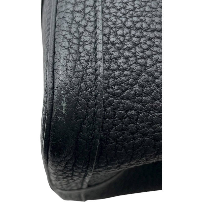 エルメス HERMES ガーデンパーティTPM Z刻 ブラック シルバー金具 ネゴンダ レディース ハンドバッグ