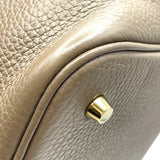 エルメス HERMES ピコタンロックMM B刻印 エトゥープ GD金具 トリヨン レディース ハンドバッグ