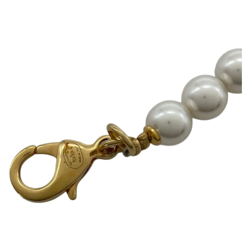 シャネル CHANEL ココマーク ハート パール チョーカー ブルー メタル・フェイクパール アクセサリー