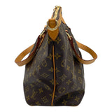 ルイ・ヴィトン LOUIS VUITTON パレルモPM M40145 ブラウン モノグラムキャンバス レディース トートバッグ