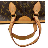 ルイ・ヴィトン LOUIS VUITTON パレルモPM M40145 ブラウン モノグラムキャンバス レディース トートバッグ