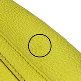 エルメス HERMES ピコタンロックPM U刻 リモンチェッロ シルバー金具 トリヨンクレマンス レディース ハンドバッグ