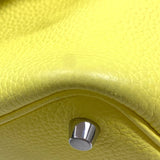 エルメス HERMES ピコタンロックPM U刻 リモンチェッロ シルバー金具 トリヨンクレマンス レディース ハンドバッグ