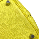 エルメス HERMES ピコタンロックPM U刻 リモンチェッロ シルバー金具 トリヨンクレマンス レディース ハンドバッグ