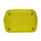 エルメス HERMES ピコタンロックPM U刻 リモンチェッロ シルバー金具 トリヨンクレマンス レディース ハンドバッグ