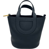 エルメス HERMES インザループ18 W刻印 ブラック GD金具 トリヨンクレマンス レディース ハンドバッグ