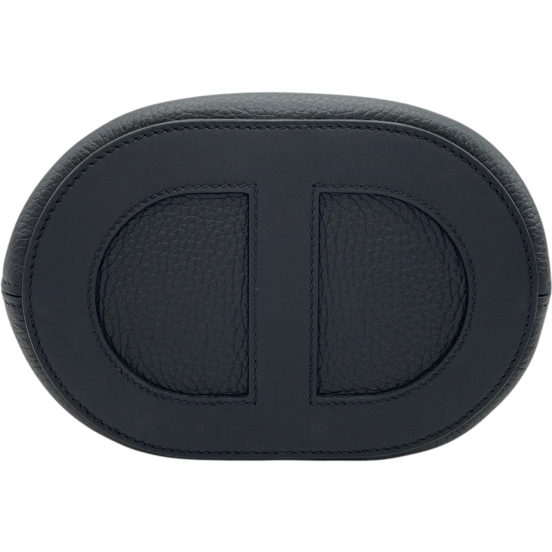 エルメス HERMES インザループ18 W刻印 ブラック GD金具 トリヨンクレマンス レディース ハンドバッグ