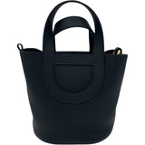 エルメス HERMES インザループ18 W刻印 ブラック GD金具 トリヨンクレマンス レディース ハンドバッグ