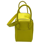 エルメス HERMES リンディ26 U刻 ライム SV金具 エバーカラー レディース ショルダーバッグ