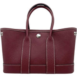 エルメス HERMES ネオガーデン23 K刻 ルージュ SV金具 ネゴンダ レディース ハンドバッグ