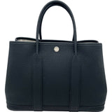 エルメス HERMES ガーデンパーティーTPM W刻 ブラック SV金具 ネゴンダ レディース ハンドバッグ
