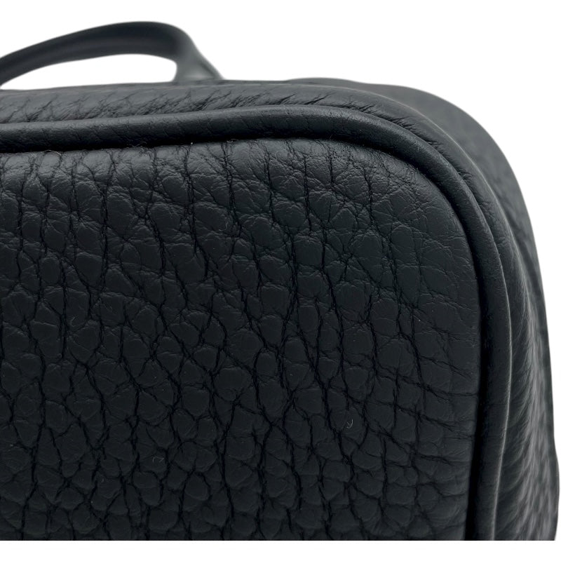 エルメス HERMES ガーデンパーティーTPM W刻 ブラック SV金具 ネゴンダ レディース ハンドバッグ