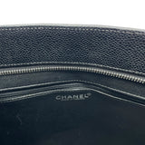 シャネル CHANEL 復刻トート A01804 7番台 ブラック SV金具 キャビアスキン レディース トートバッグ