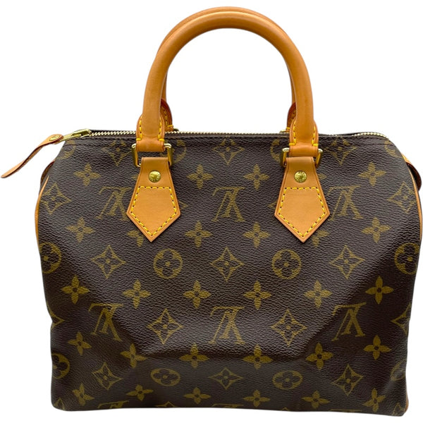 ルイ・ヴィトン LOUIS VUITTON スピーディー25 M41528 ブラウン モノグラム レディース ハンドバッグ