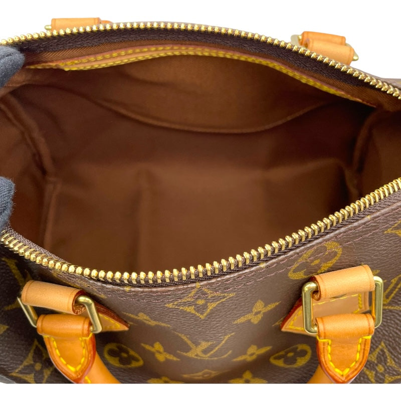ルイ・ヴィトン LOUIS VUITTON スピーディー25 M41528 ブラウン モノグラム レディース ハンドバッグ