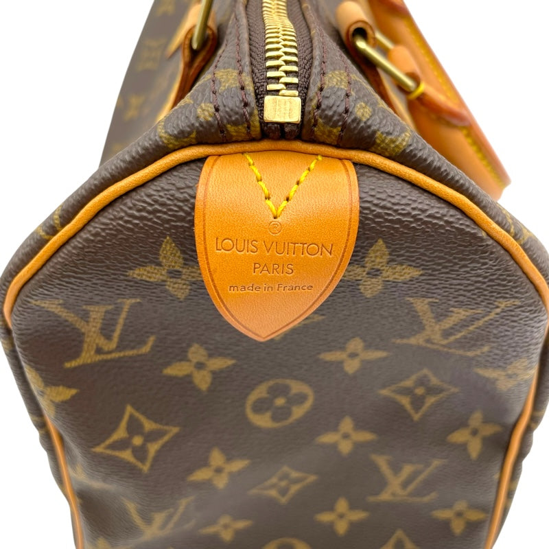 ルイ・ヴィトン LOUIS VUITTON スピーディー25 M41528 ブラウン モノグラム レディース ハンドバッグ