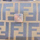 フェンディ FENDI ズッカ セミショルダーバッグ 26569 ブラウン ナイロンジャガード レディース ショルダーバッグ