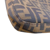 フェンディ FENDI ズッカ セミショルダーバッグ 26569 ブラウン ナイロンジャガード レディース ショルダーバッグ