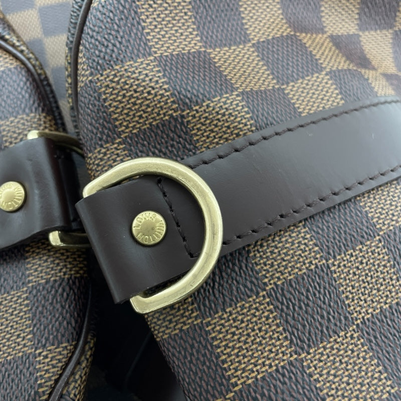 ルイ・ヴィトン LOUIS VUITTON キーポル・バンドリエール55 N41414 ブラウン ダミエキャンバス ユニセックス ボストンバッグ