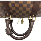 ルイ・ヴィトン LOUIS VUITTON キーポル・バンドリエール55 N41414 ブラウン ダミエキャンバス ユニセックス ボストンバッグ