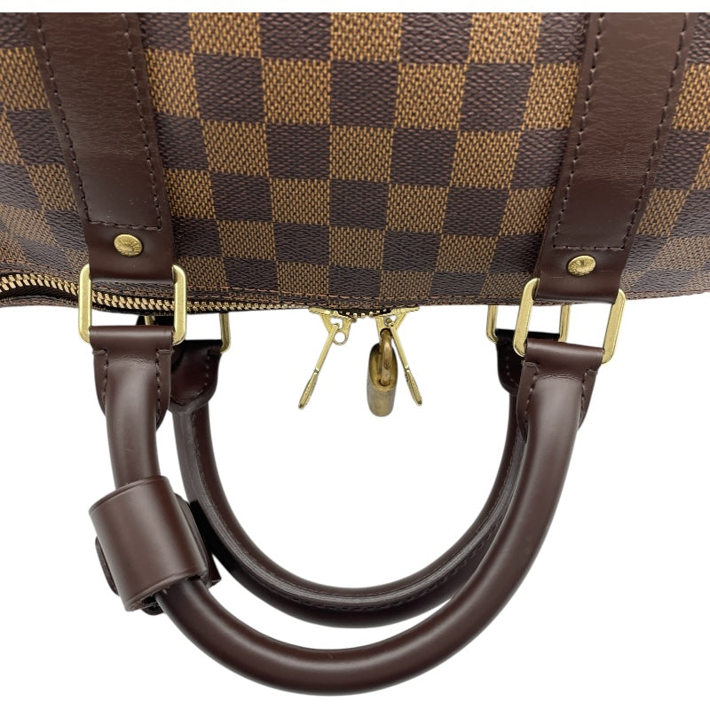 ルイ・ヴィトン LOUIS VUITTON キーポル・バンドリエール55 N41414 ブラウン ダミエキャンバス ユニセックス ボストンバッグ